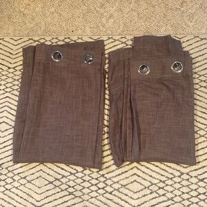 Rodeo Home Gray Curtains